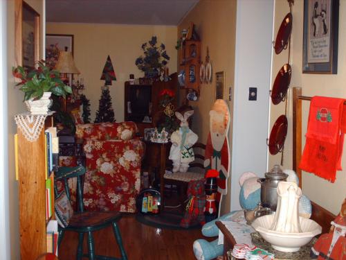 the entry way (what a mess)