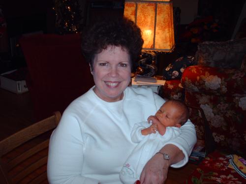 Tyler with Aunt Janet