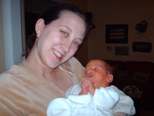 Tyler and Mommy