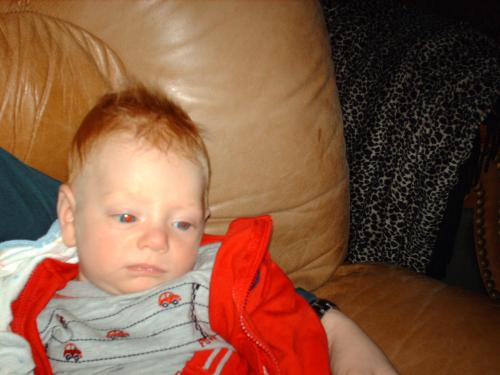 Toren watching football