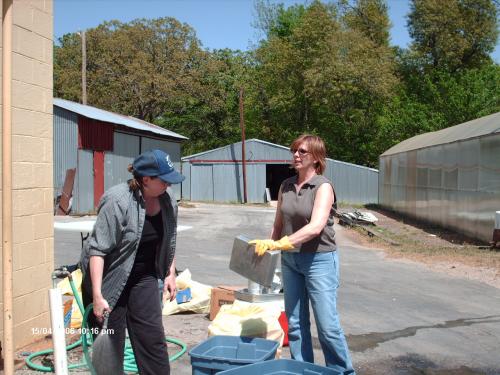 GIRLS DOING THE WORK AS ALWAYS.