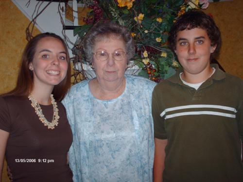 Stephanie, Mamaw and Daniel