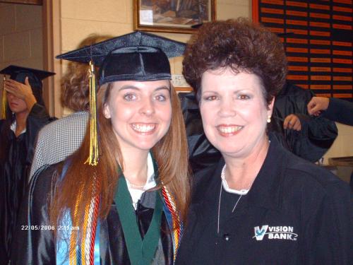 The Graduate with Aunt Janet