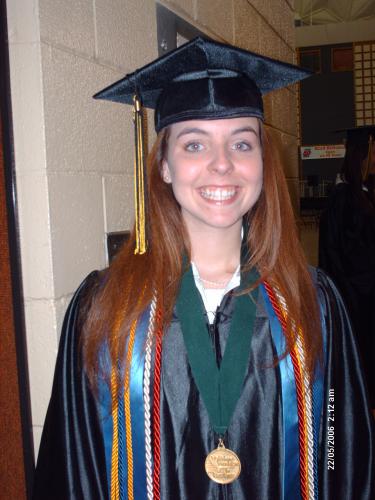 Stephanie The Grinning Graduate