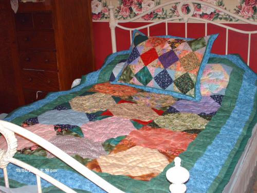 Stephanie's graduation quilt