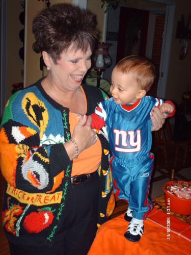 Halloween 2006 Tyler & Aunt Janet