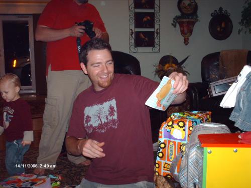 Kyle loves these presents