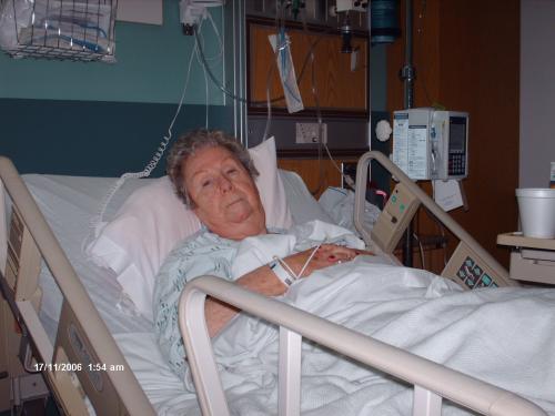 Hospitalized - Pre Thanksgiving jitters