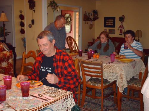 Joe, Steve, Daniel & Steph's roommate