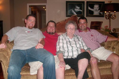 Mamaw & her little boys