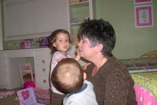 Putting Nana's face on