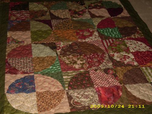 circle quilt for Paula