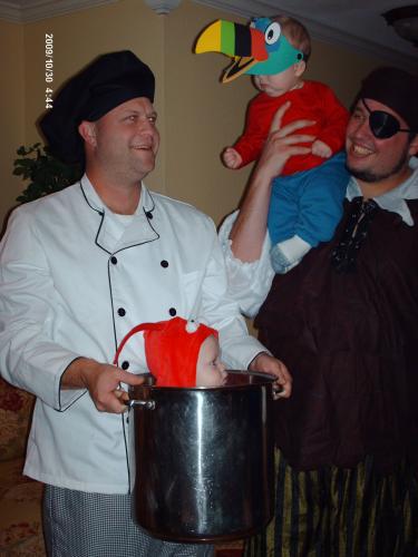 Boadie & Jake and babies