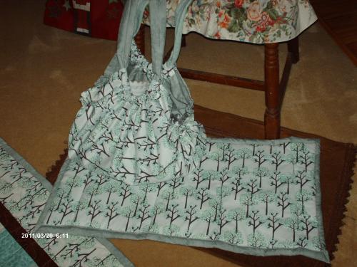 tote bag & change pad