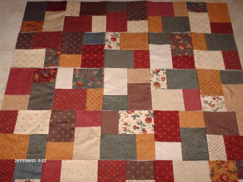 Andy's quilt layout