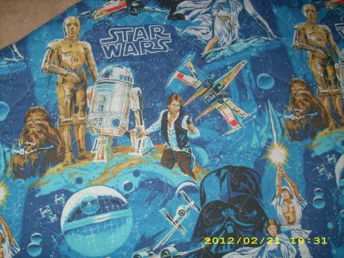 STAR Wars Quilt - Jake 2012