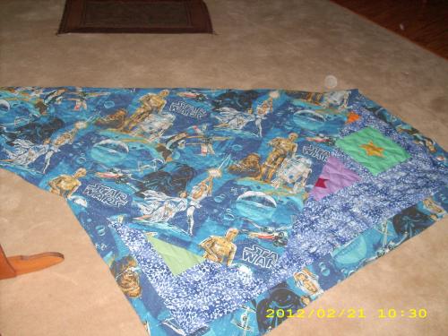 Star Wars Quilt 2012 Jake