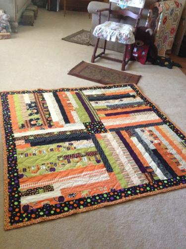 halloween quilt