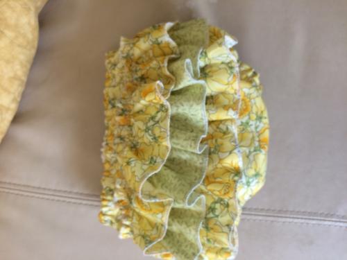 Ruffled diaper cover
