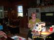 Debbie and her machine 2009